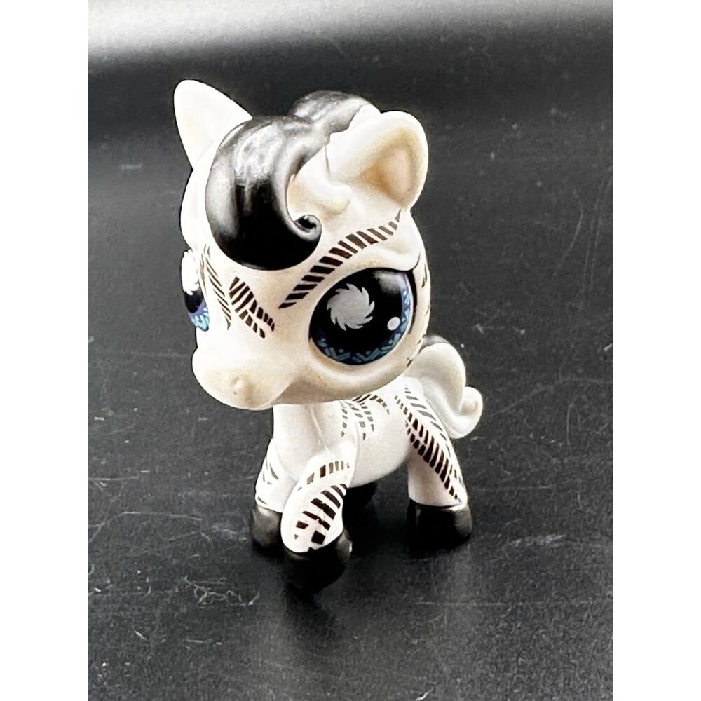 Littlest Pet Shop Zebra 903 Postcard Pets 2008 LPS‎ Authentic